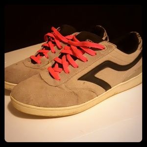 Men's suede grey shoes